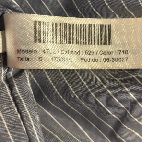 Massimo Dutti Tan Suede Bomber Jacket 100% Goatskin Size S/36 - Picture 10 of 16